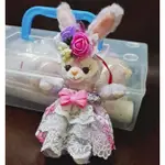【現貨】STELLA 史黛拉兔吊飾 衣服&頭飾 粉色洋裝 蕾絲