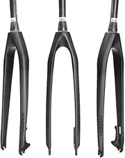 Bicycle Fork Bike Fork Cone Head Tube Mountain Bike Full Carbon Front Fork 26 Inch 27.5 Inch 29 Inch Hard Fork Disc Brake Bike Front Fork MTB Bicycle Suspension Fork