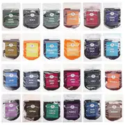 24 Bags of 24 Colors Permanent Tie Dye Pigment Powder for Paint Dye Soap Making Nail Polish Epoxy R Multicolor