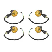 2024 New 4 X Led Indicators 6v Turn Signal Amber Motorcycle Blinker Lights 6 Volts Turn Signal Motorcycle