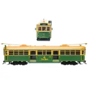 OO/HO GAUGE FULLY ELECTRIC MELBOURNE W6 CLASS TRAM - THE MET NO. 975