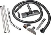 Invero Compatible Replacement Full Tool Kit for Numatic Henry Vacuum Cleaner with 2.5m Flexible Hose Pipe, Dusting Brush, Crevice Tool, Rods, Adapters and 300mm Floor Nozzle (32mm)