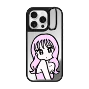 iPhone 16 Pro Mirror Ring Stand Case MagSafe Compatible Don't forget