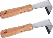 Generic 2Pcs Durable Tree Bark Cutters with Non Slip Handle Essential Gardening Supplies for Tree Scraping and Maintenance Safe and Odorless Garden Tools