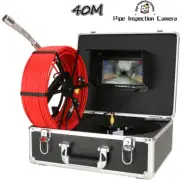 40M AHD 1080P Drain Sewer Pipeline Industrial Endoscope System Pipe IP68 Camera