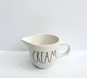 Rae Dunn LL "CREAM" Canister Pitcher Bowl Ivory Off White New