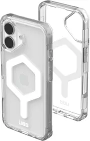 UAG Plyo Magsafe Compatible Phone Case for iPhone 16 - Ice/White