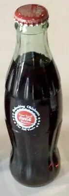 Refreshing Oklahoma for 100 years Coca Cola Collectible Bottle COKE Unopened