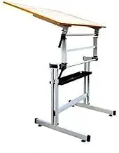 Irfan CRUWNER HANDICRAFTS Drafting Board Stand - a1-23x32 inches (WITH PINEWOOD BOARD) Easel for Painting, Engineering Drawing Table - For Architect Student, Artists, Interior Designer,Laptop Table
