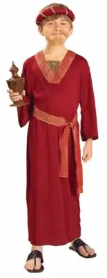 Burgundy Wiseman Child Costume - Rubie's