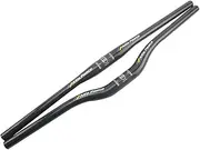 MTB Carbon Handlebars Mountain Bike Handlebars Flat 31.8 * 740mm Full Carbon Mountain Bike Handlebars 3K Matte Flat Bars