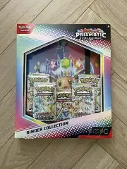 Pokemon Prismatic Evolutions Binder Collection Box - New & Sealed