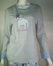 BNWT Peter Alexander British Bulldog Pyjama Top Size Medium RRP; $49.95