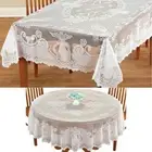 Christmas season Tablecloth Banquet Dinner Parties White Rectangle/Round