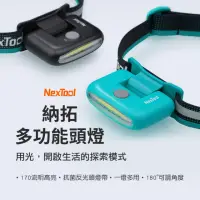 在飛比找momo購物網優惠-【小米有品】NexTool 納拓多功能頭燈 黑色(頭燈 露營