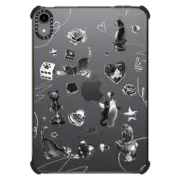 iPad mini (6th gen) iPad Impact Case Black Chess Cat