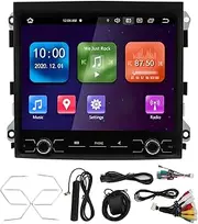 Brilluxa WiFi Multimedia Player, Compatible with Cayenne 2010‑2017, 8.4in GPS Navigation System, Android Car Stereo Unit, 4+64G CarPlay Head Unit