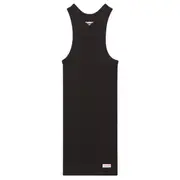 [Bodywear by Alexander Wang] 女款羅紋棉質賽車背心連身裙