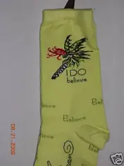 Amy Brown - Faery Socks - "I Do Believe" - Large