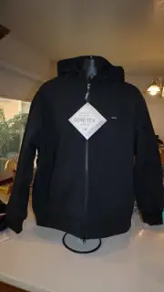 SUPREME New WINDSTOPPER ZIP UP HOODIED Goretex Black FW23SW11 Size L