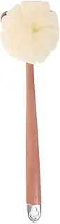 TEHAUX Bath Brush Back Scrubber Dual Sided Shower Brush with Long Handle for Gentle Exfoliating and Deep Cleansing for Sensitive Skin and Family Use Bathroom
