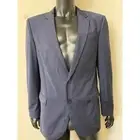 HUGO Boss Men's Slim Fit Superflex Suit Jacket Dark Blue Size 44 Regular NWT