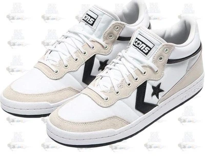 Converse Fastbreak Pro Mid White Black Egret A09868C Sneaker Shoe Trainer