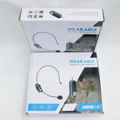 Wireless Headset Microphone System For Home DJ Karaoke Sing Wireless Headset Mic