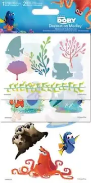 SandyLion DISNEY FINDING DORY Decoration Medley - 20 pcs