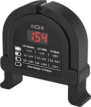 Ansmann Compact Digital Battery Tester for AA, AAA, C, D and 9V Alkaline and NiMH Barreries