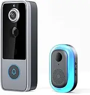 GuardianBellPro – Smart WiFi Doorbell & Security Cam in One Live View, Two-Way Audio, Motion Alerts, Local Recordings, Auto Snapshots, Fast Charging, Easy Installation (#2)