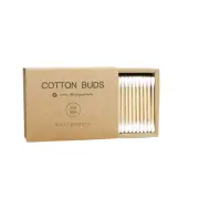 Baby Cotton Swabs Double Tips Ear and Nose Multifunctional Cleaning Stick Bamboo