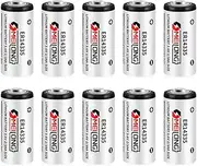 HOUYIBO 10PCS ER14335 3.6V 1650mAh Replacement Battery Non-Rechargeable Disposable Lithium Battery Long-Lasting for Water Meter