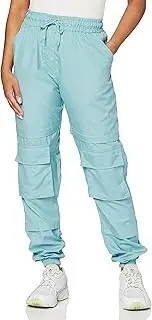 [UNIQUE 21] Women's Peach Skin Runched Leg Joggers Track Pants
