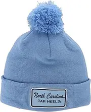 Zephyr NCAA Officially Licensed Pom Beanie Patch Brick Team Color