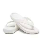 Crocs Classic II 209402-100 Flip Flop Unisex M8-W10 White Comfort Sandals ERK677