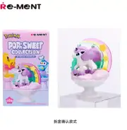 Pokmn Cake Ponyta Figures Anime Peripheral Models Toy