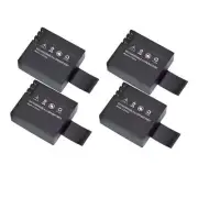 4x BATTERY 900mAh for Evolveo Sportcam A8, W7, W8 / Evolveo MiniDVR DV