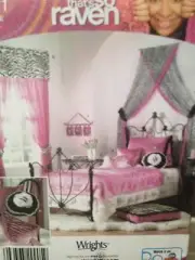 Simplicity Sewing Pattern 4071 Teen Room Accessories Uncut New Pillow Curtain