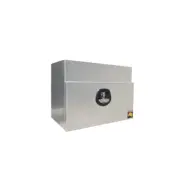 600 x 450 x 450mm Flat Aluminium Under Tray Body Tool box Truck Storage Toolbox