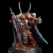 Warhammer 40K bemalt Chaos Space Marines Sevastus Kranon, Kranon The Relentless