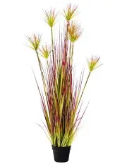 [SOGA] Potted Papyrus Artificial Plant 120cm in Multi