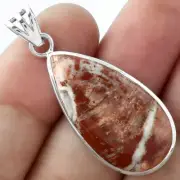 Natural Rosetta Picture Jasper 925 Sterling Silver Pendant Jewelry P-1002
