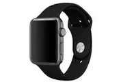 NewBee WAT-NB-42BKG2 Sports Silicone Bracelet Strap Band For Apple Watch IWatch 42/44mm Black