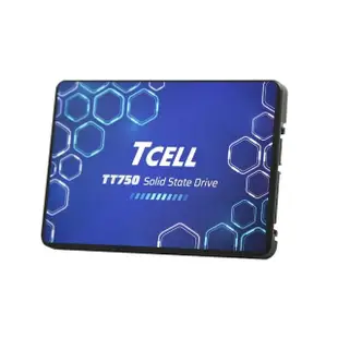 【TCELL 冠元】TT750_240GB SSD 2.5吋固態硬碟3D TLC(讀：550M/寫：480M)