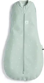 Ergopouch Organic Cotton Cocoon Swaddle Bag, 0.2 TOG for Babies 3-6 Months, Sage
