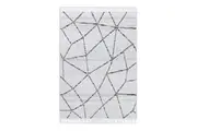 Aria Cream Beige Geometric Rug