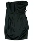 Unique Cocktail Party Bridesmaids Pencil Mini Dress Elegant 36 S BLACK New