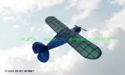 COMPLETE KIT Piper Pacer 18" Wingspan R/C Airplane Kit Laser Cut Balsa + Plans