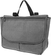 Storage Bag for Wheelchair Durable Polyester Hanging Pouch Convenient Accessory for Keys Phones Medications Practical present for Elderly Disabled Users Grey